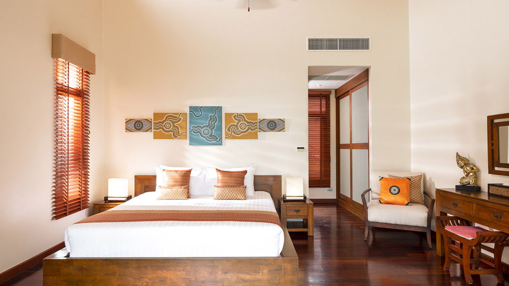 Tawantok Beach Villas - Airy, spacious, and restful guest bedrooms
